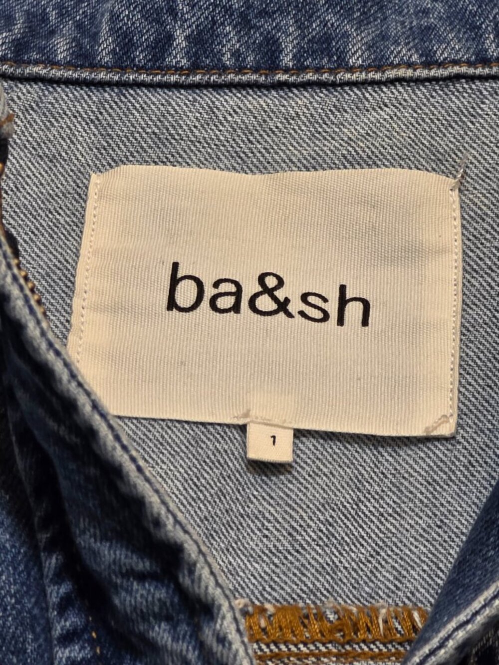 ba&sh denim vest - Picture 3 of 10